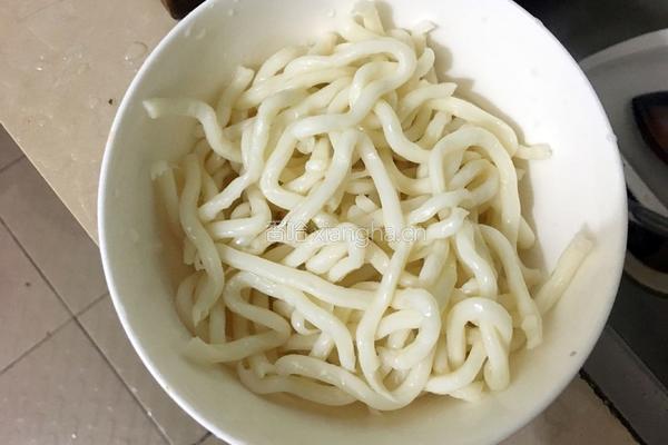 日式炒乌冬的做法图解2