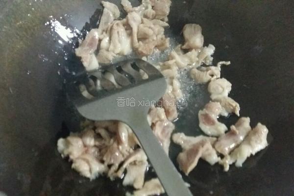 辣白菜炒肉的做法图解4