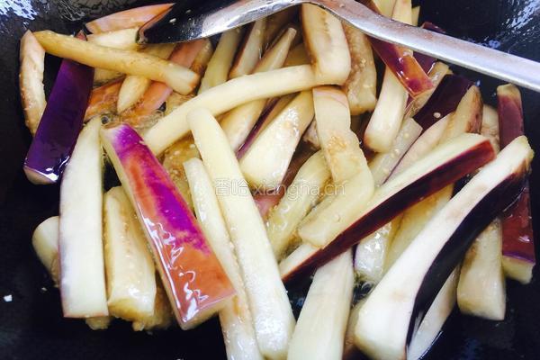 肉沫焖茄子的做法图解3