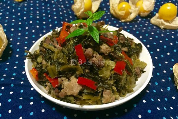 酸菜炒肉末的做法图解6