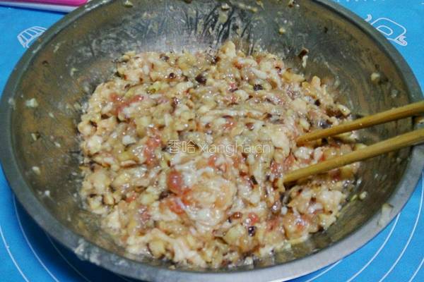 香菇馄饨的做法图解6
