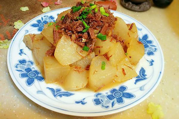 白萝卜炖牛肉的做法图解12