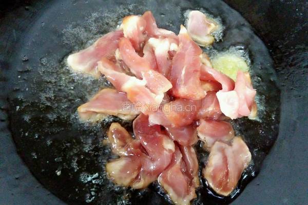 四季豆炒猪肉的做法图解5