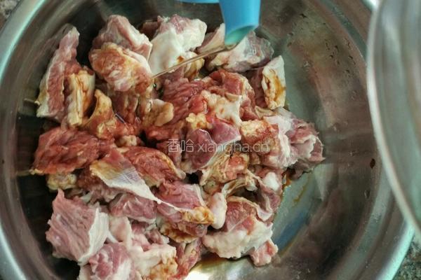 红烧牛腩乌冬面的做法图解3