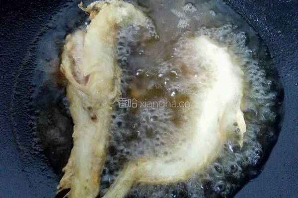 椒盐龙头鱼的做法图解6