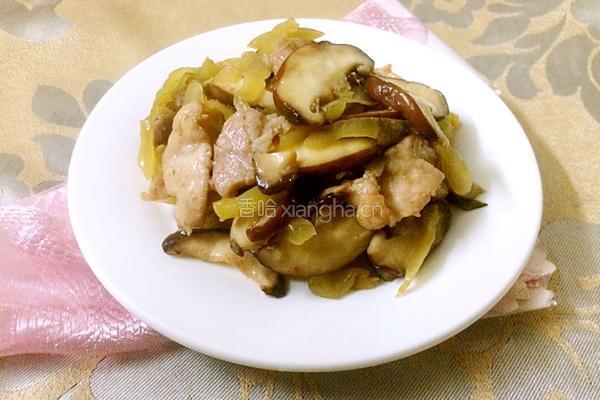 香菇滑肉片的做法图解11