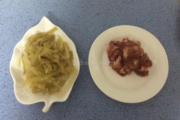 香菇滑肉片的做法图解3
