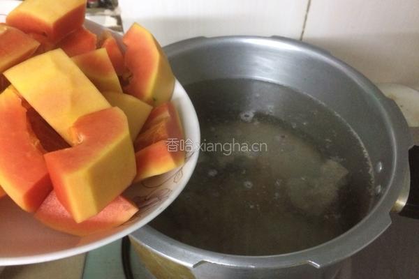 木瓜猪骨汤的做法图解5
