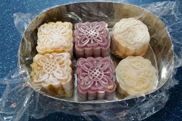 代糖冰皮月餅的做法图解16