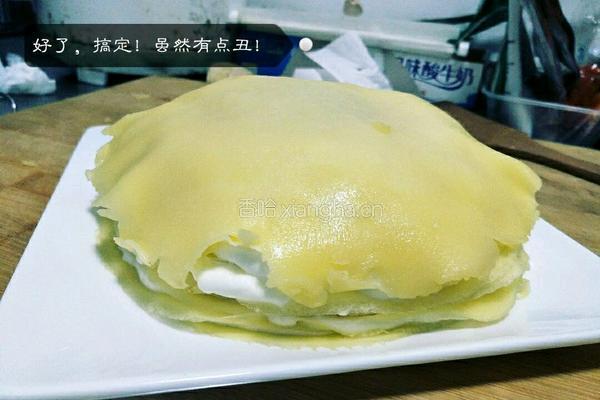 榴莲千层蛋糕的做法图解7
