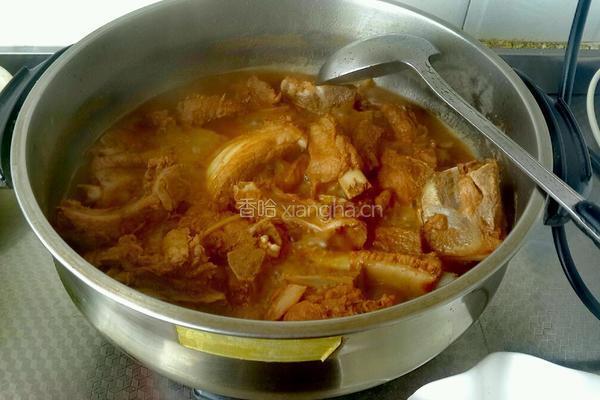 酱焖排骨的做法图解8
