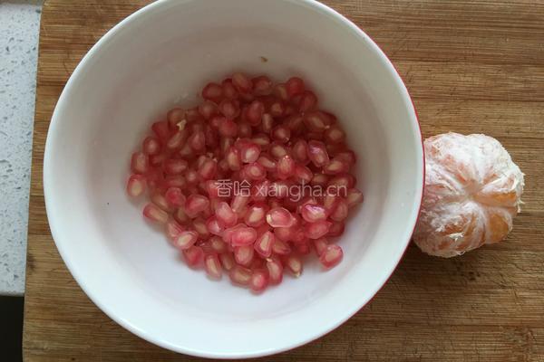 橘子石榴花的做法图解1