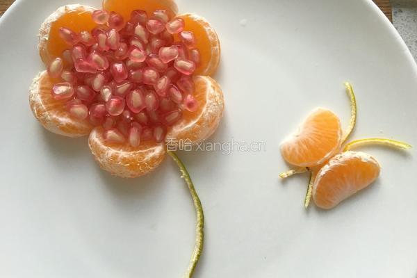 橘子石榴花的做法图解5