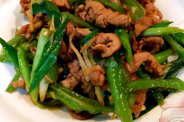 青椒小炒肉的做法图解10