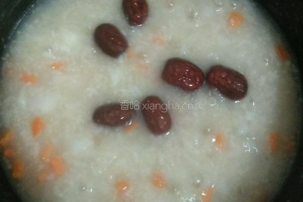 山药红枣粥的做法图解7