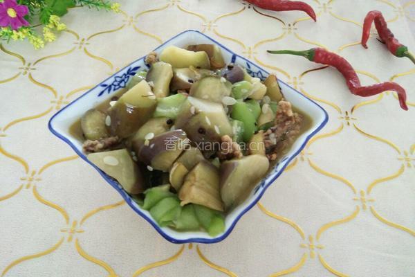 茄子大锅菜的做法图解8