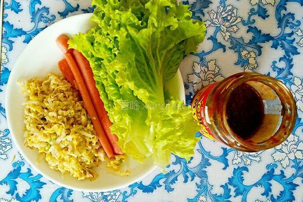 单饼卷菜的做法图解10