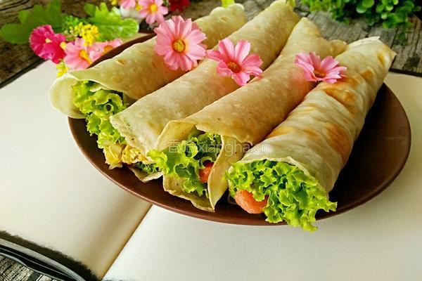 单饼卷菜的做法图解14