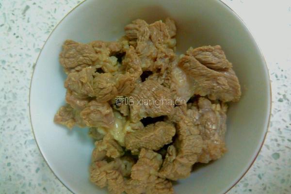 番茄牛肉的做法图解3