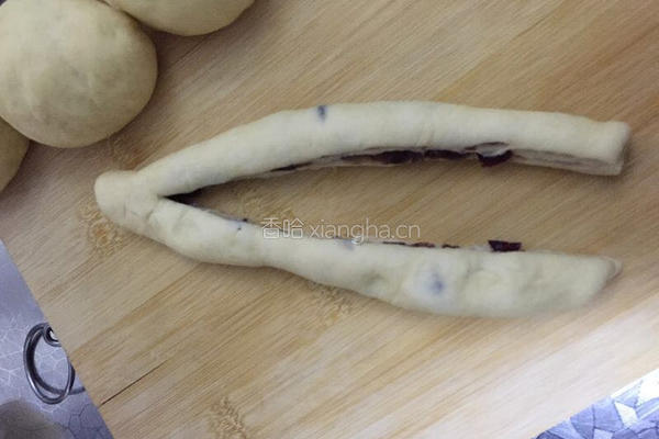 红豆沙椰蓉面包的做法图解5
