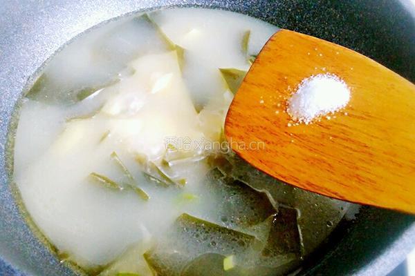 土豆海带汤的做法图解7