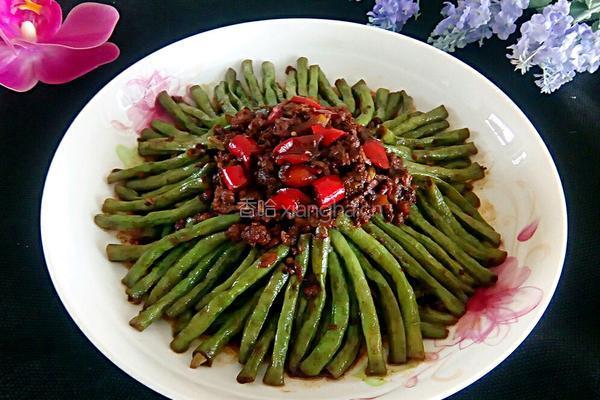 虾酱炒豆角的做法图解14