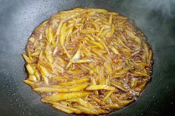 茄丝打卤面的做法图解5