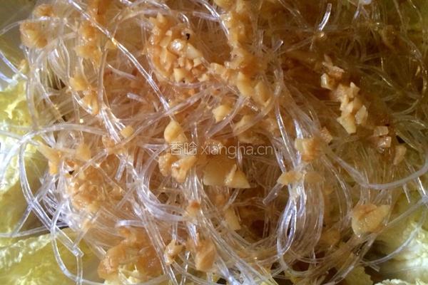 ~蒜蓉粉丝蒸娃娃菜~的做法图解10