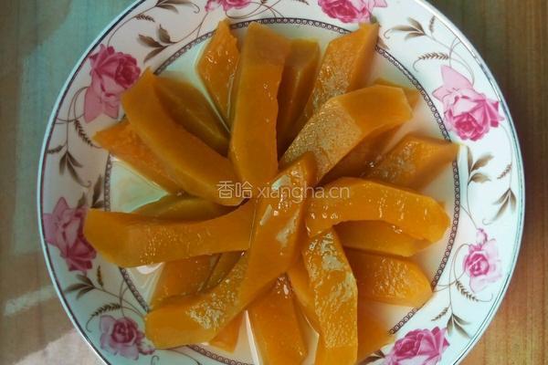 蜂蜜蒸南瓜的做法图解7