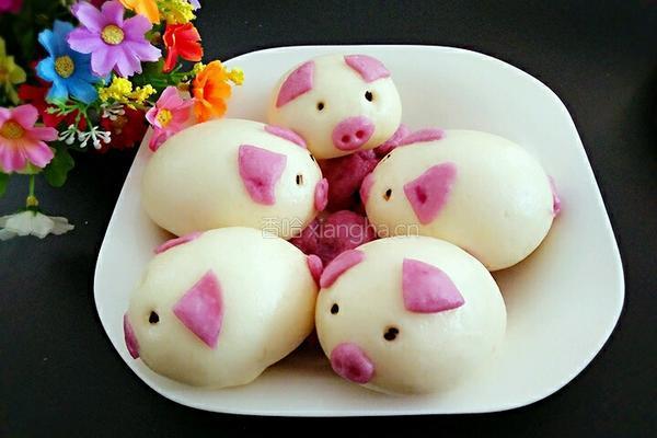 豆沙包子的做法图解13