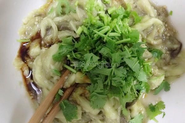 蒜泥茄子的做法图解5