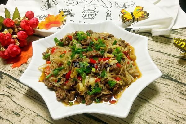 白萝卜炒牛肉的做法图解13