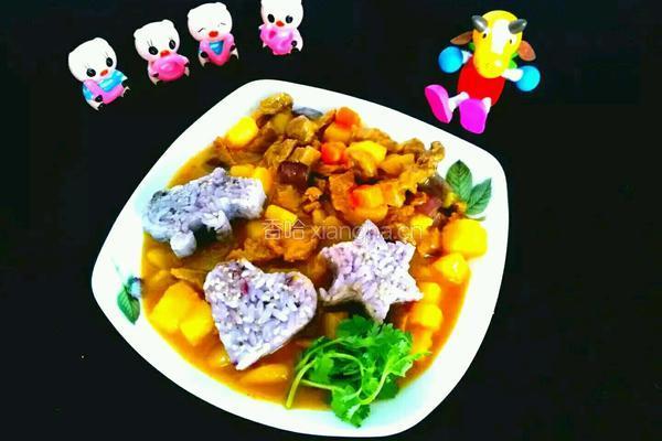 咖喱土豆牛腩的做法图解11