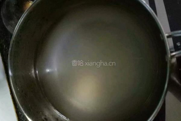 薄荷枸杞雪梨粥的做法图解3