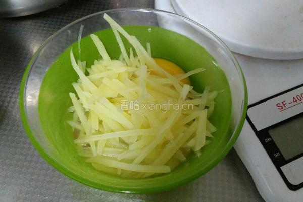 薯饼汉堡的做法图解4