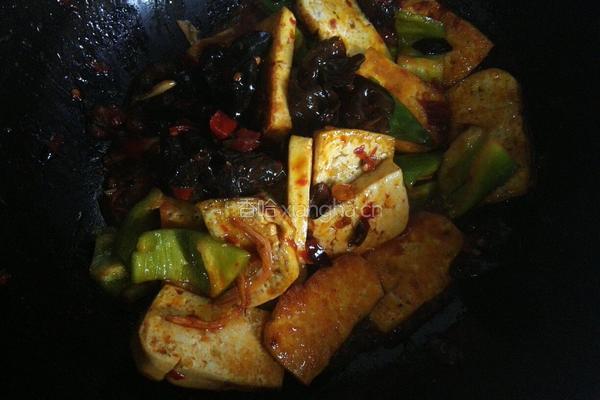 干锅豆腐的做法图解10