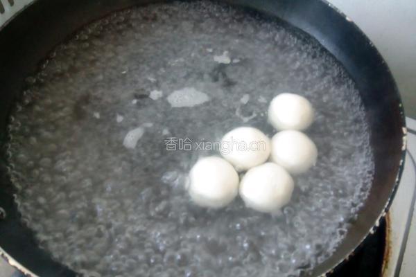 芝麻松仁汤圆的做法图解13