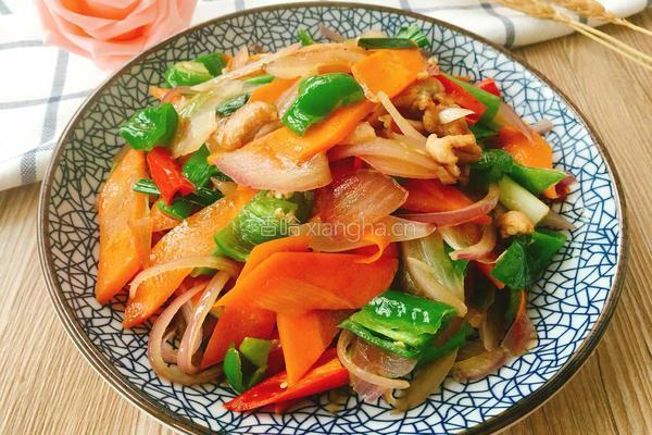 肉炒洋葱胡萝卜的做法图解8