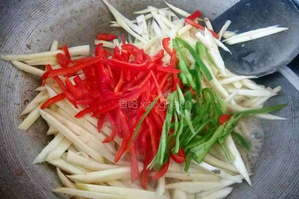 茭白牛肉丝的做法图解10