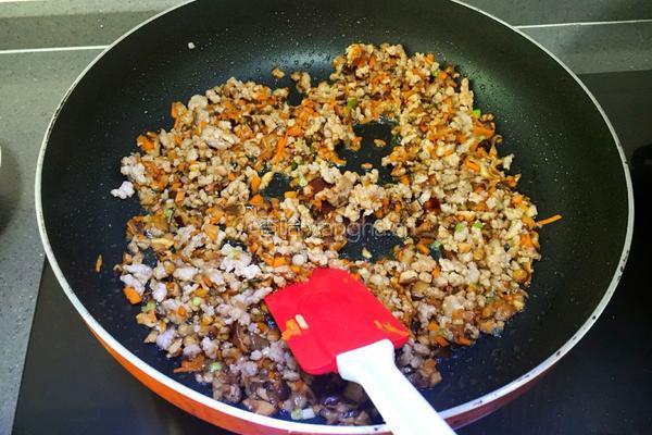 干蒸烧卖的做法图解5