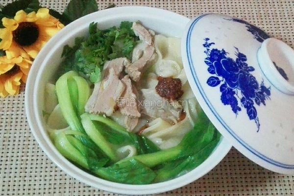 羊肉烩面的做法图解20