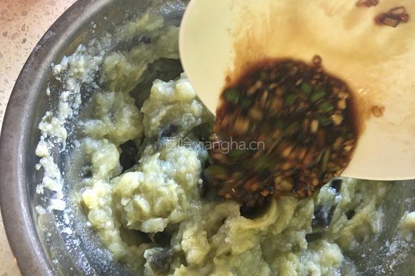 拌茄子土豆泥的做法图解7