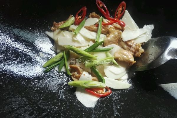 笋子炒肉的做法图解9