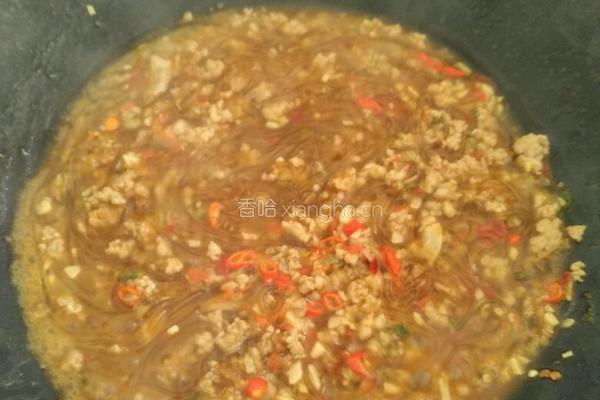 肉末薯粉的做法图解7