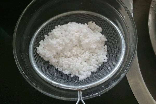 西米紫薯卷的做法图解3