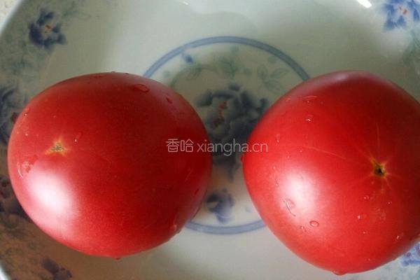油炸西红柿的做法图解1