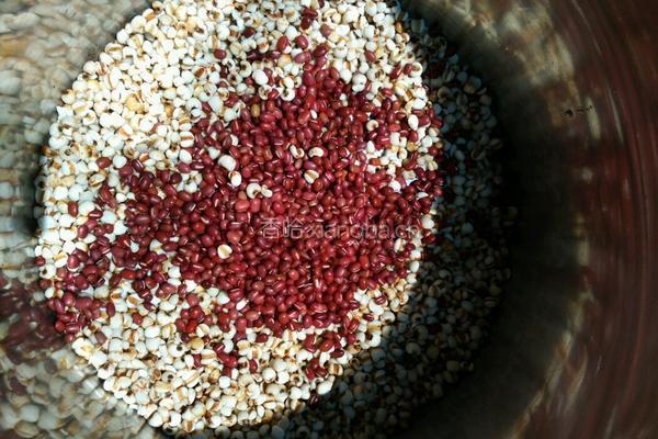红豆薏米豆浆的做法图解1
