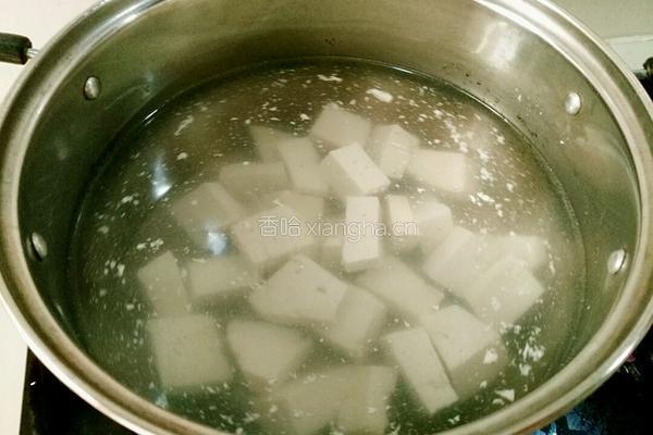羊肉炖豆腐的做法图解4