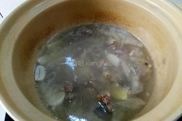 羊肉炖豆腐的做法图解11