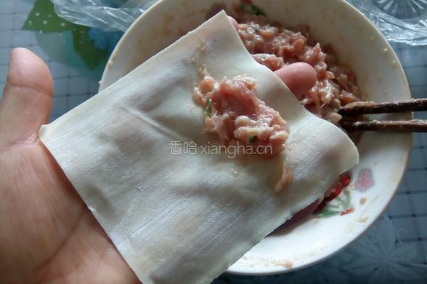 花样馄饨的做法图解7
